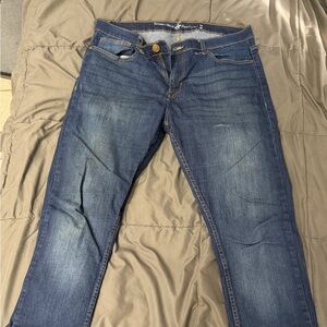 Beverly Hills Polo Club Men's Dark Blue Slim Straight Jeans